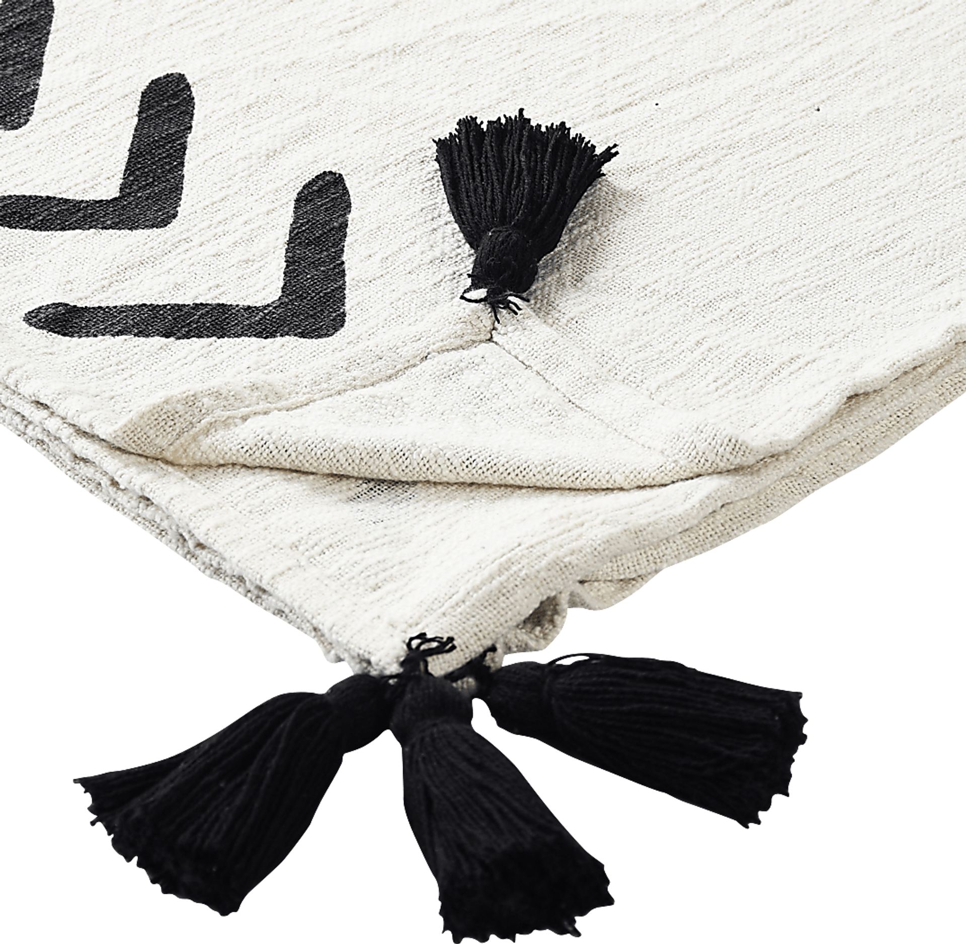 Hookstone V Black Throw Blanket - Image 5