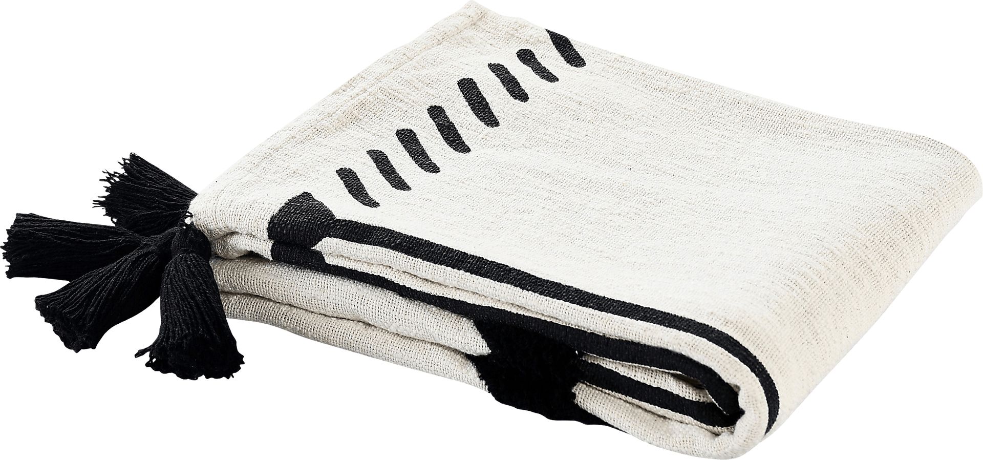 Hookstone VI Black Throw Blanket - Image 3