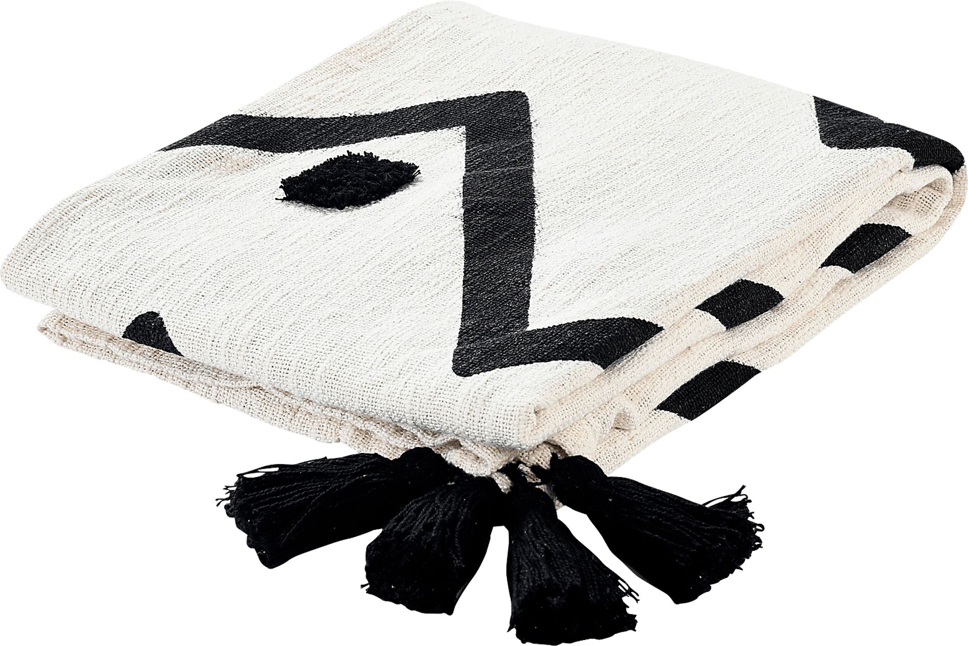 Hookstone VII Black Throw Blanket - Image 3