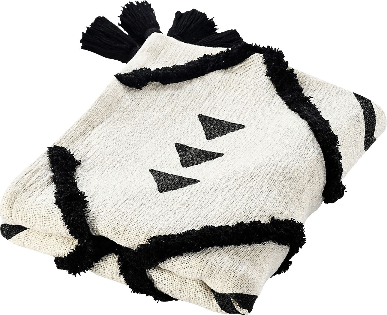 Hookstone VIII Black Throw Blanket - Thumbnail 3