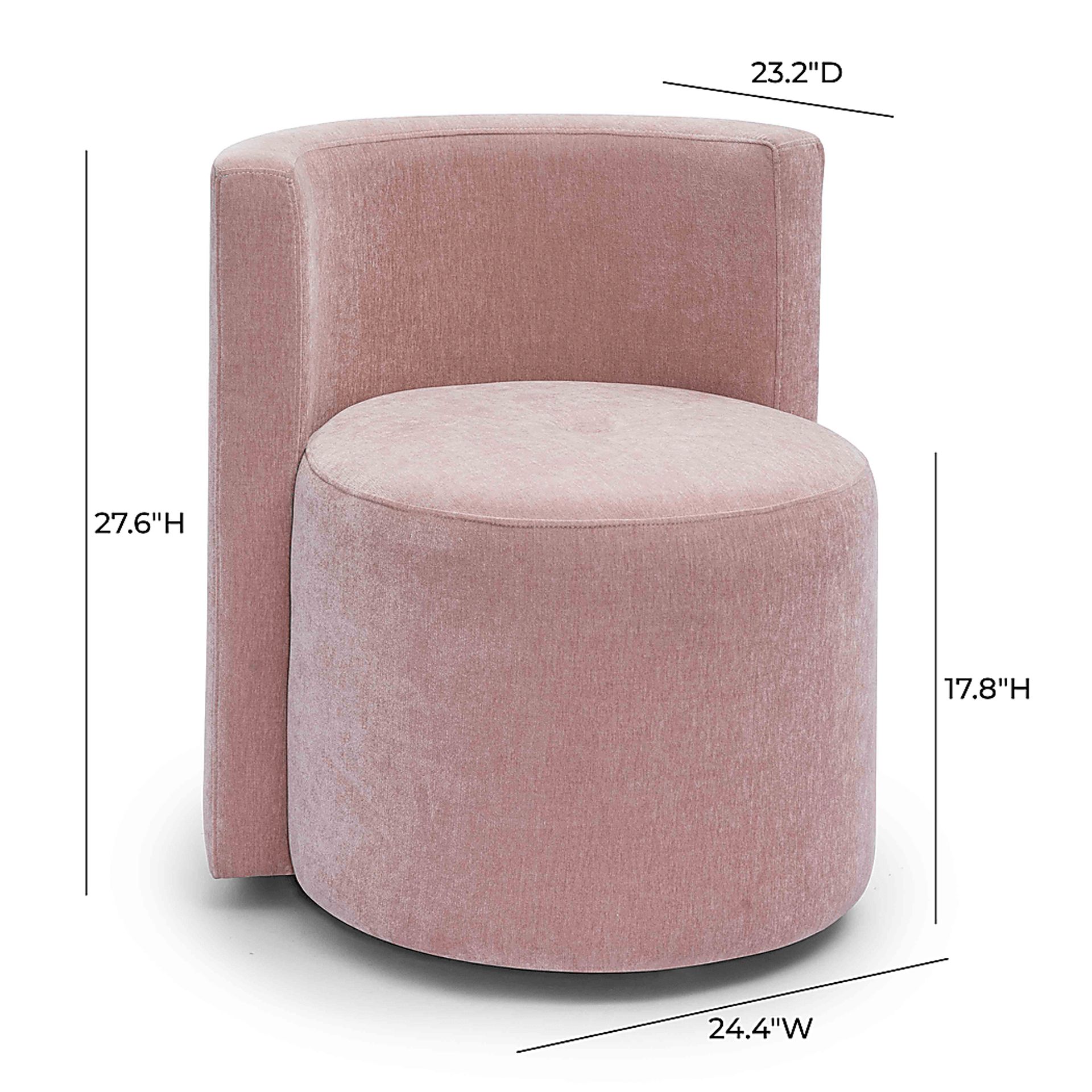 Hooksun II Pink Desk Chair - Image 5