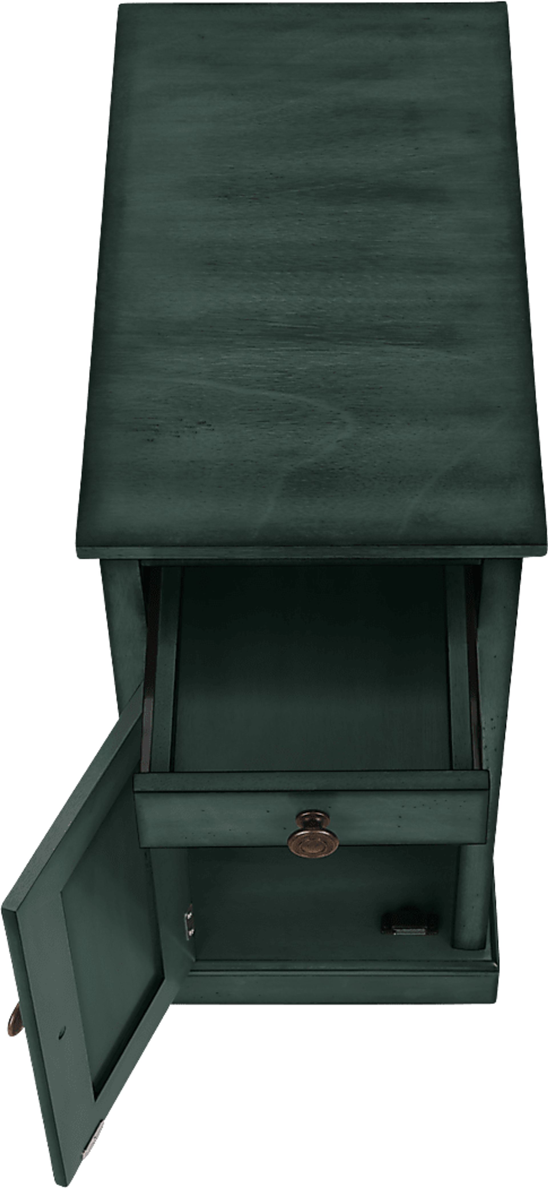Hooktube Dark Blue Nightstand - Image 4
