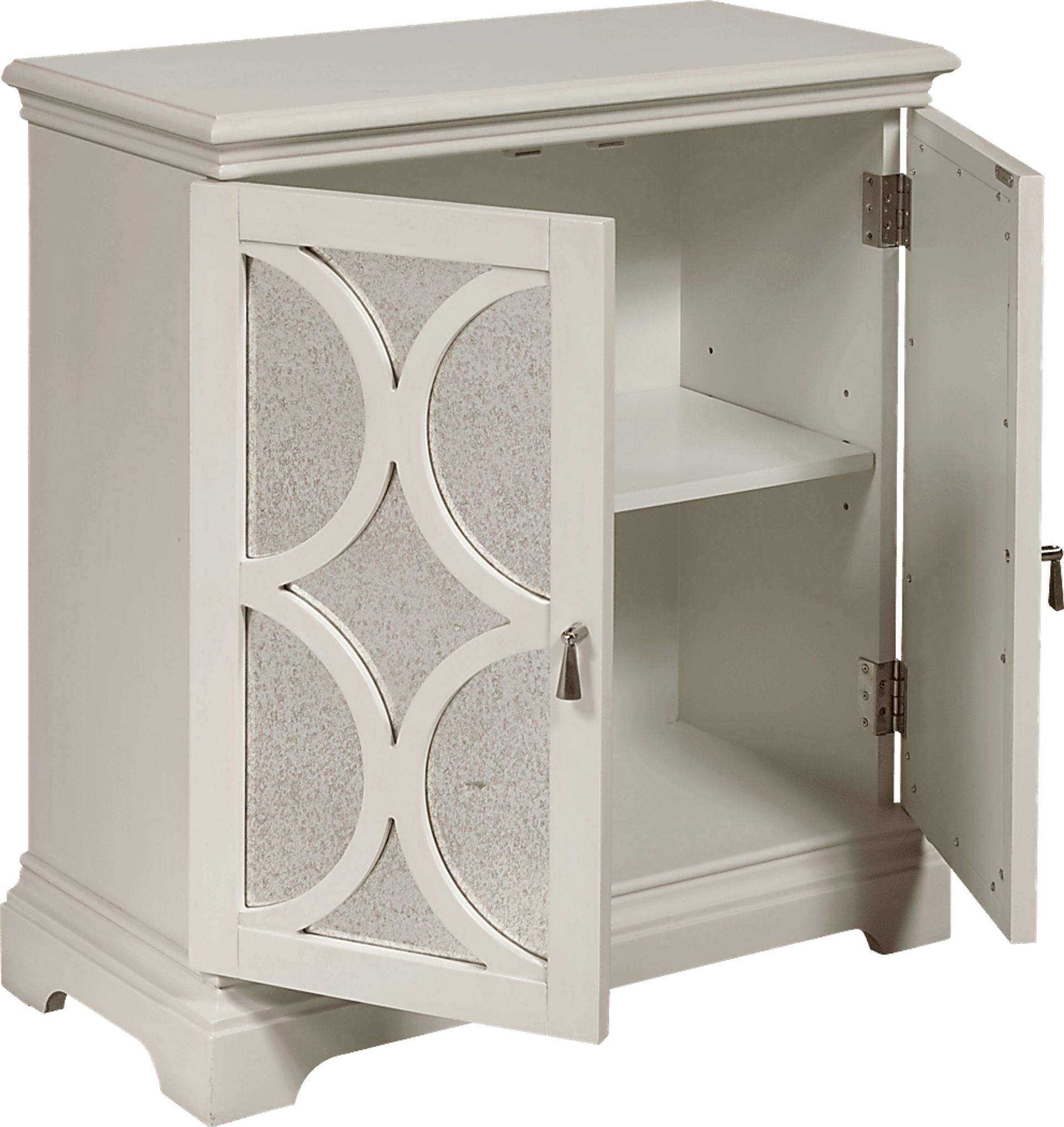 Hope Cove White Accent Cabinet - Image 3