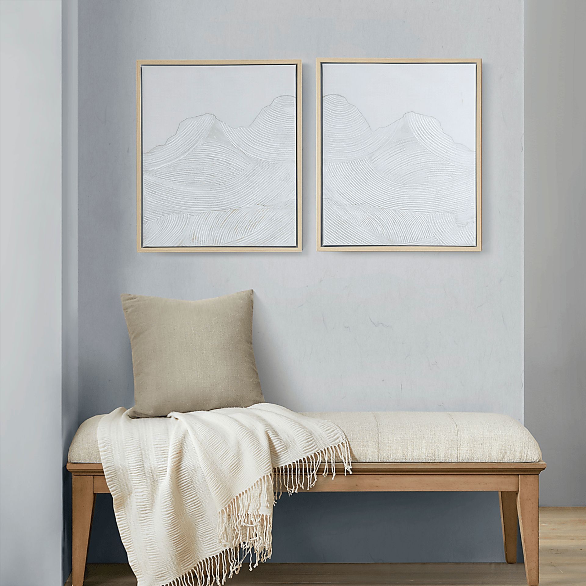 Hopelane Ivory Wall Decor, Set of 2 - Image 2