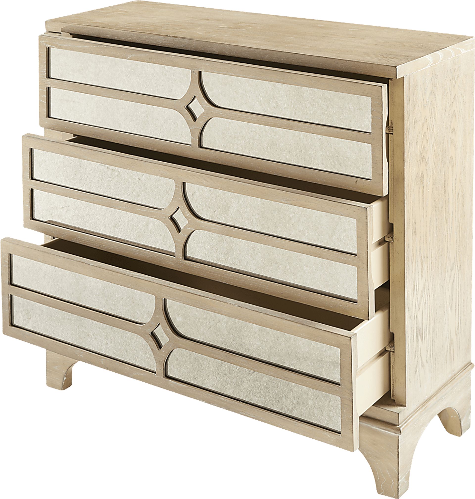 Hopie Cream Accent Cabinet - Image 3