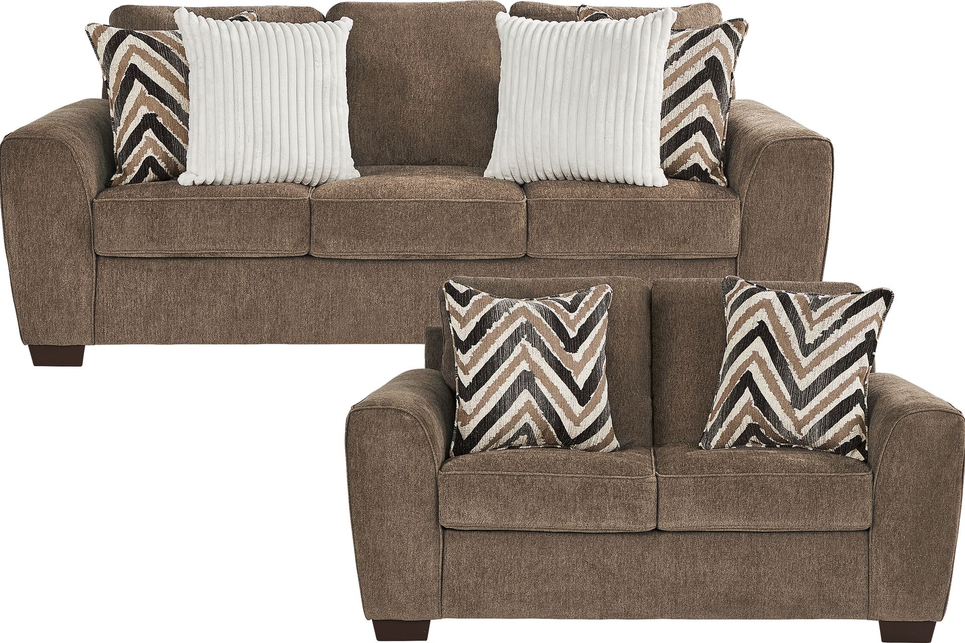 Hopkins Brown 2 Pc Living Room - Image 1