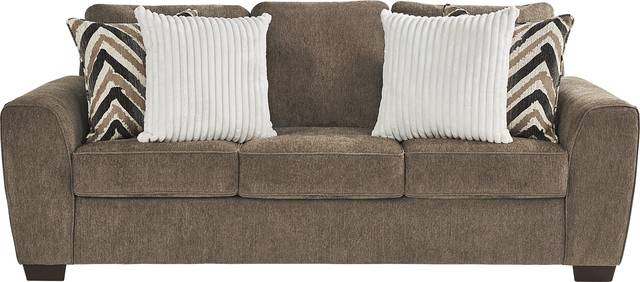 Hopkins Brown Sofa - Thumbnail - Image 1