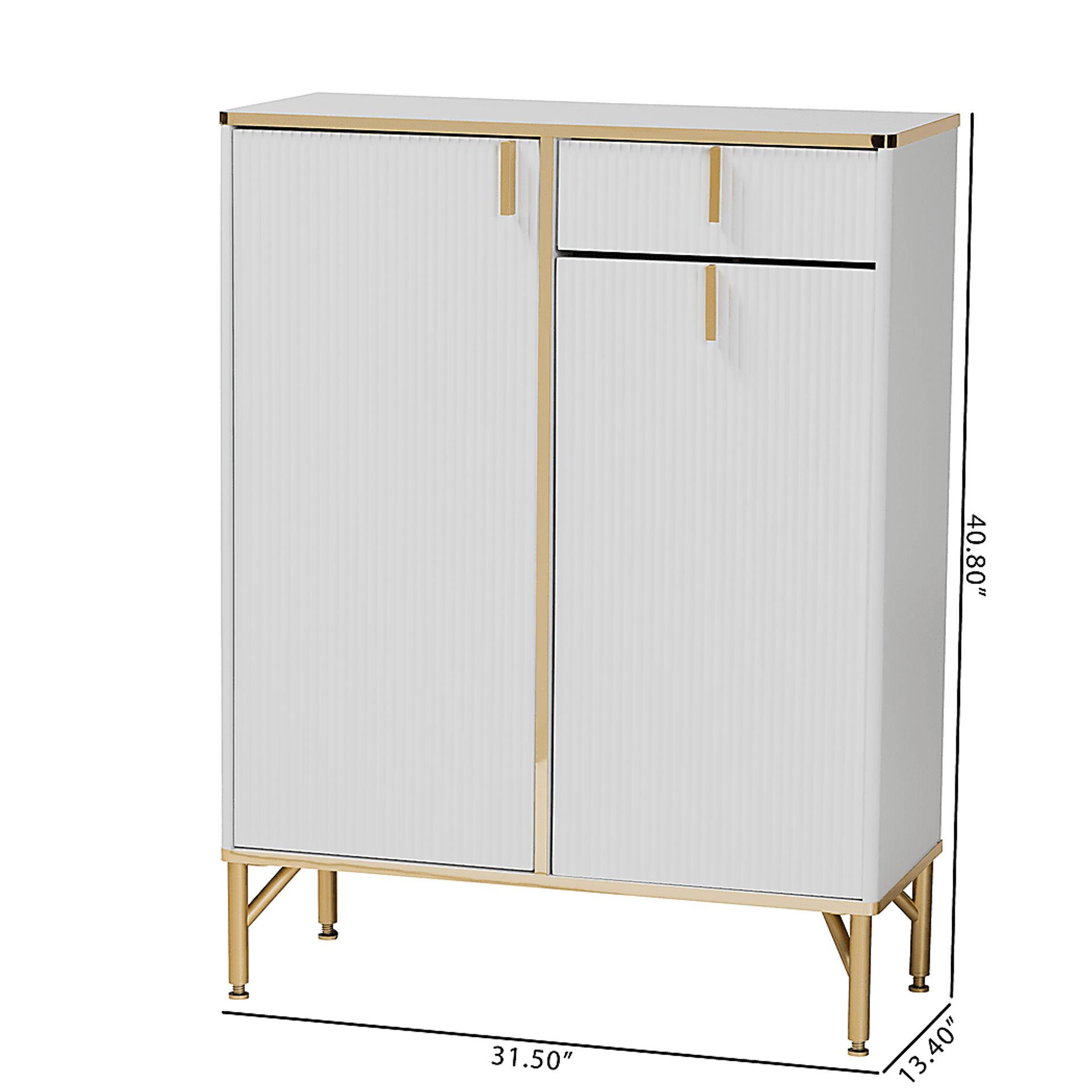 Horger White Accent Cabinet - Image 11
