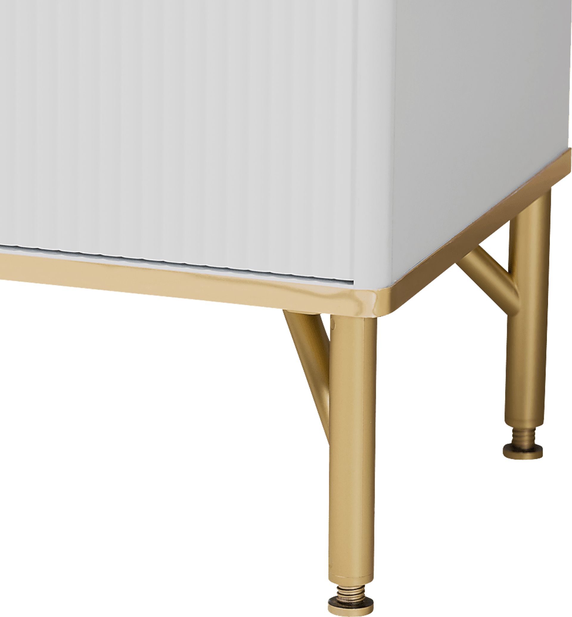 Horger White Accent Cabinet - Image 7