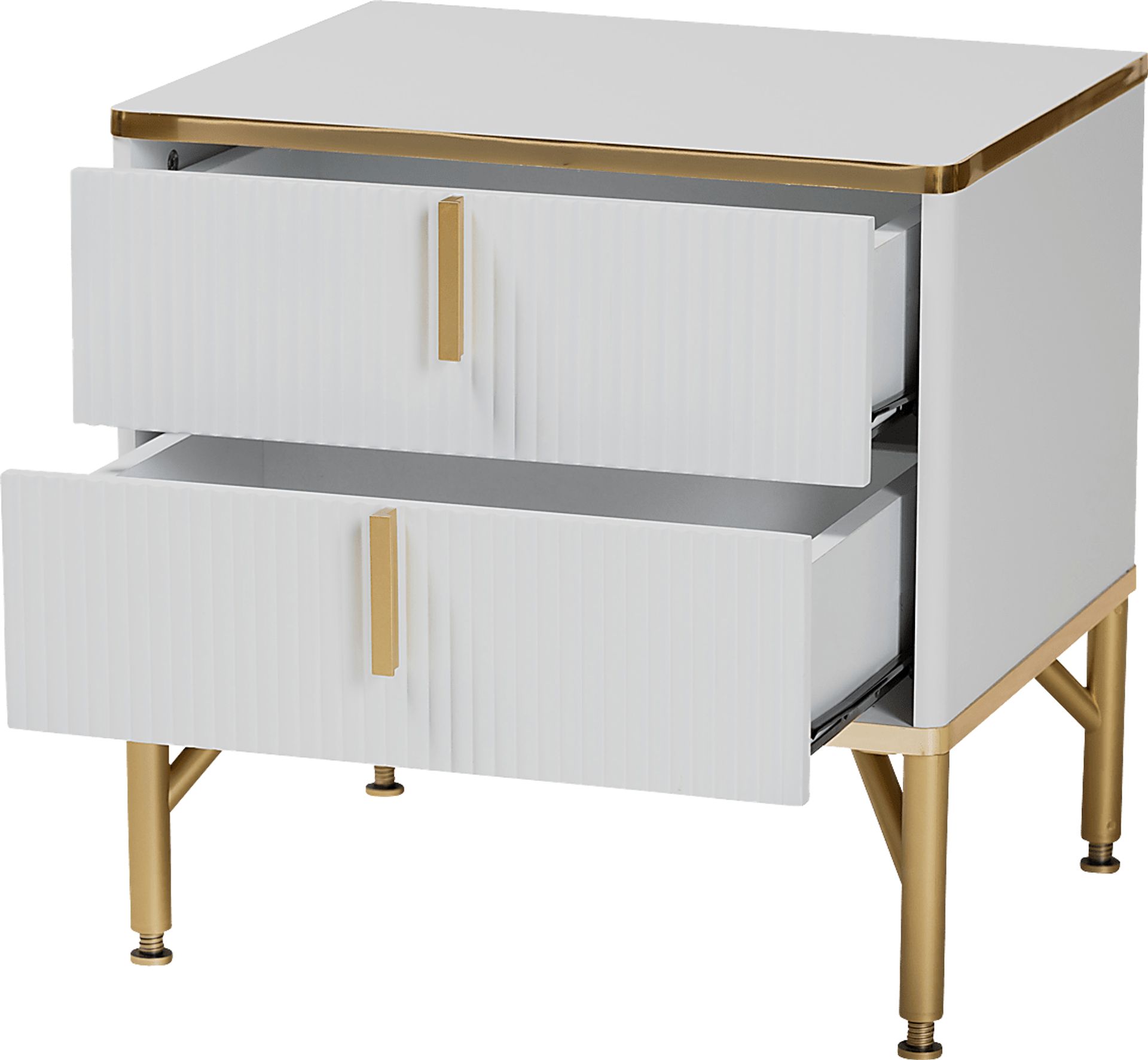 Horger White Nightstand - Image 3