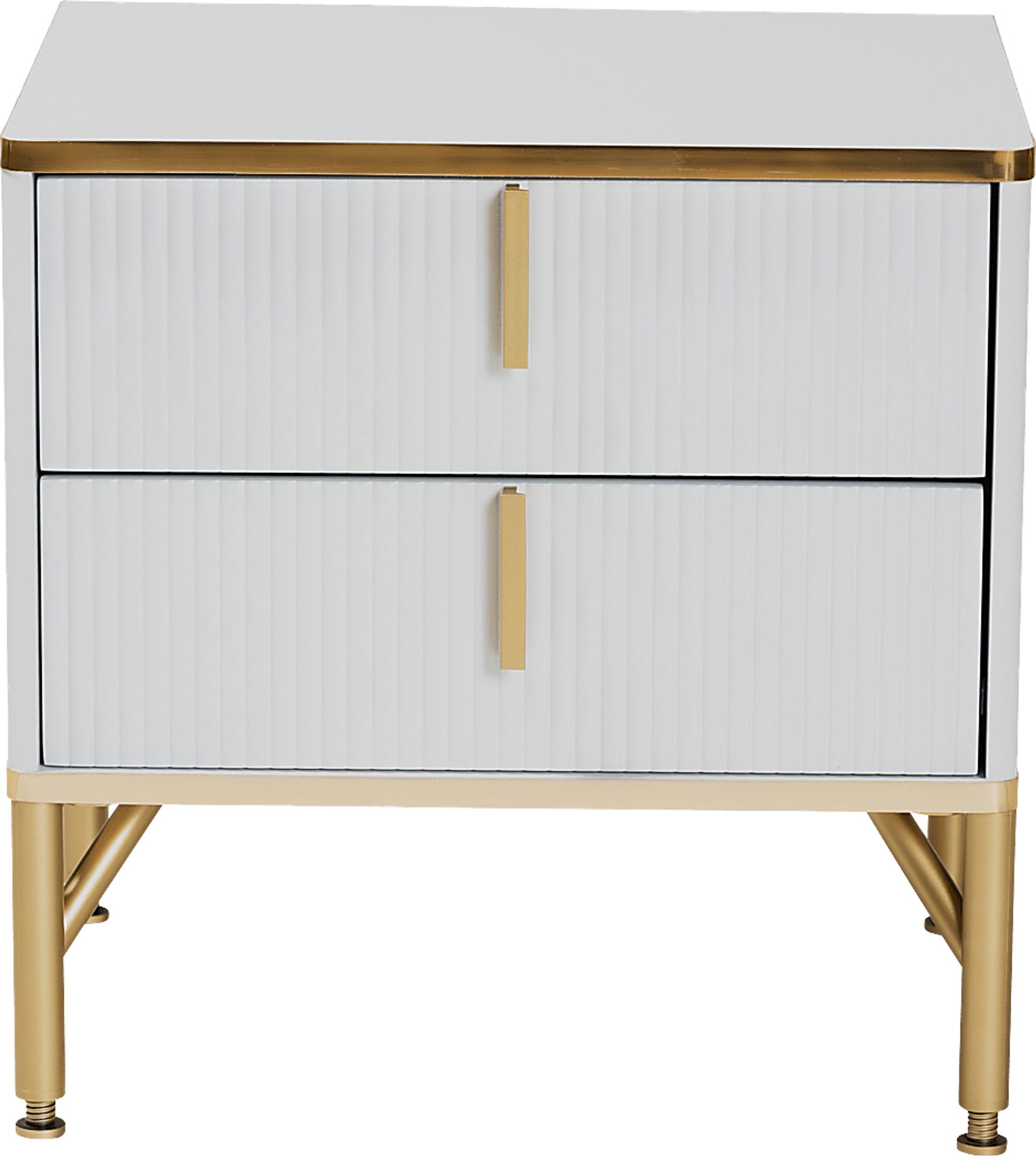Horger White Nightstand - Image 4