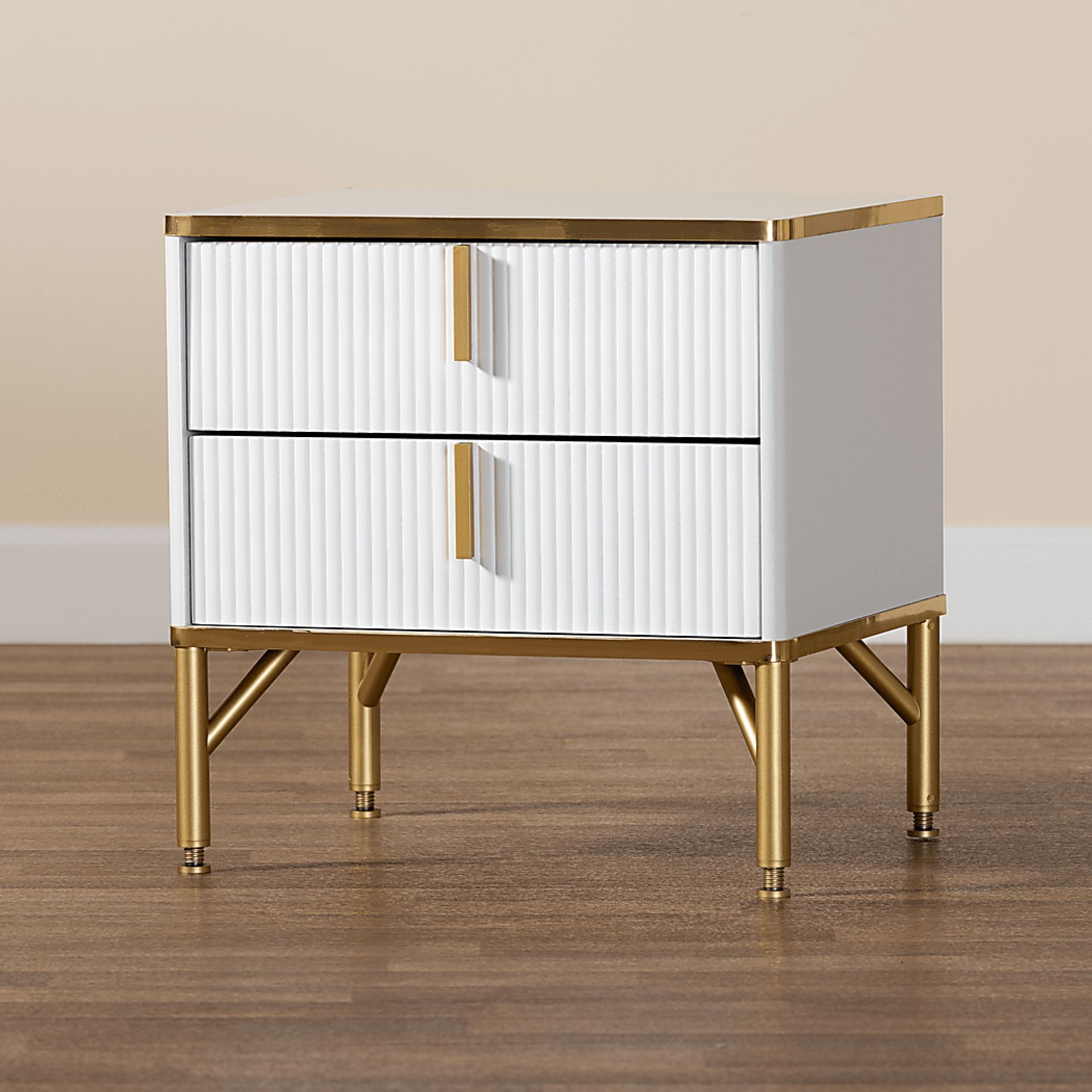 Horger White Nightstand - Image 9