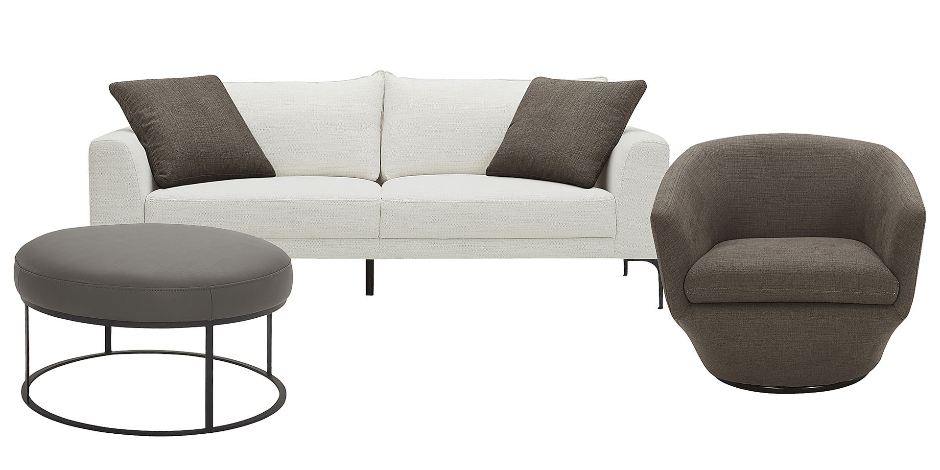 Horizon Crest Off-White Sofa - Image 2