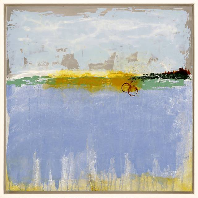 Horizon of Dreams I Blue Framed Artwork - Thumbnail - Image 1