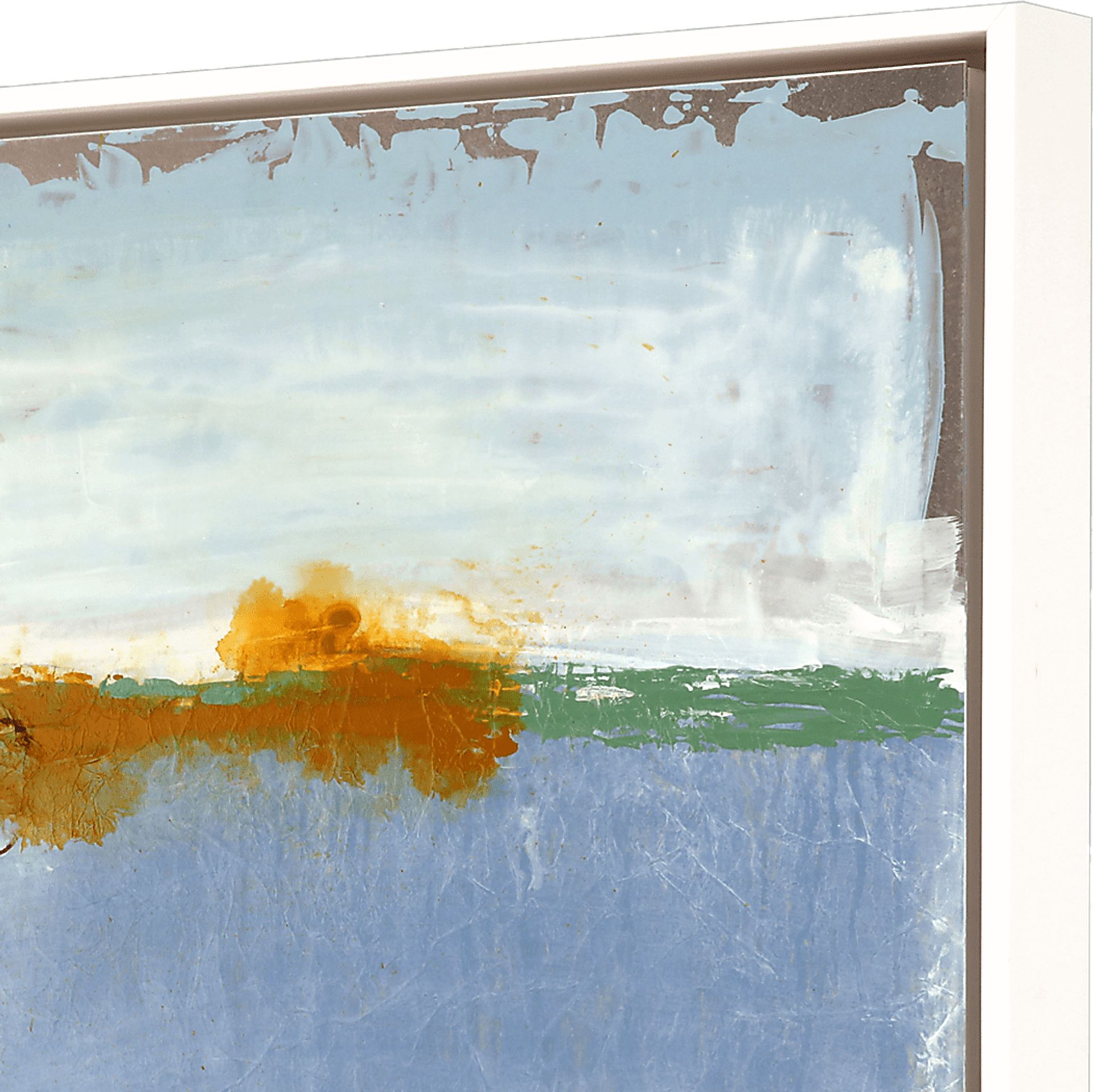 Horizon of Dreams II Blue Framed Artwork - Image 4
