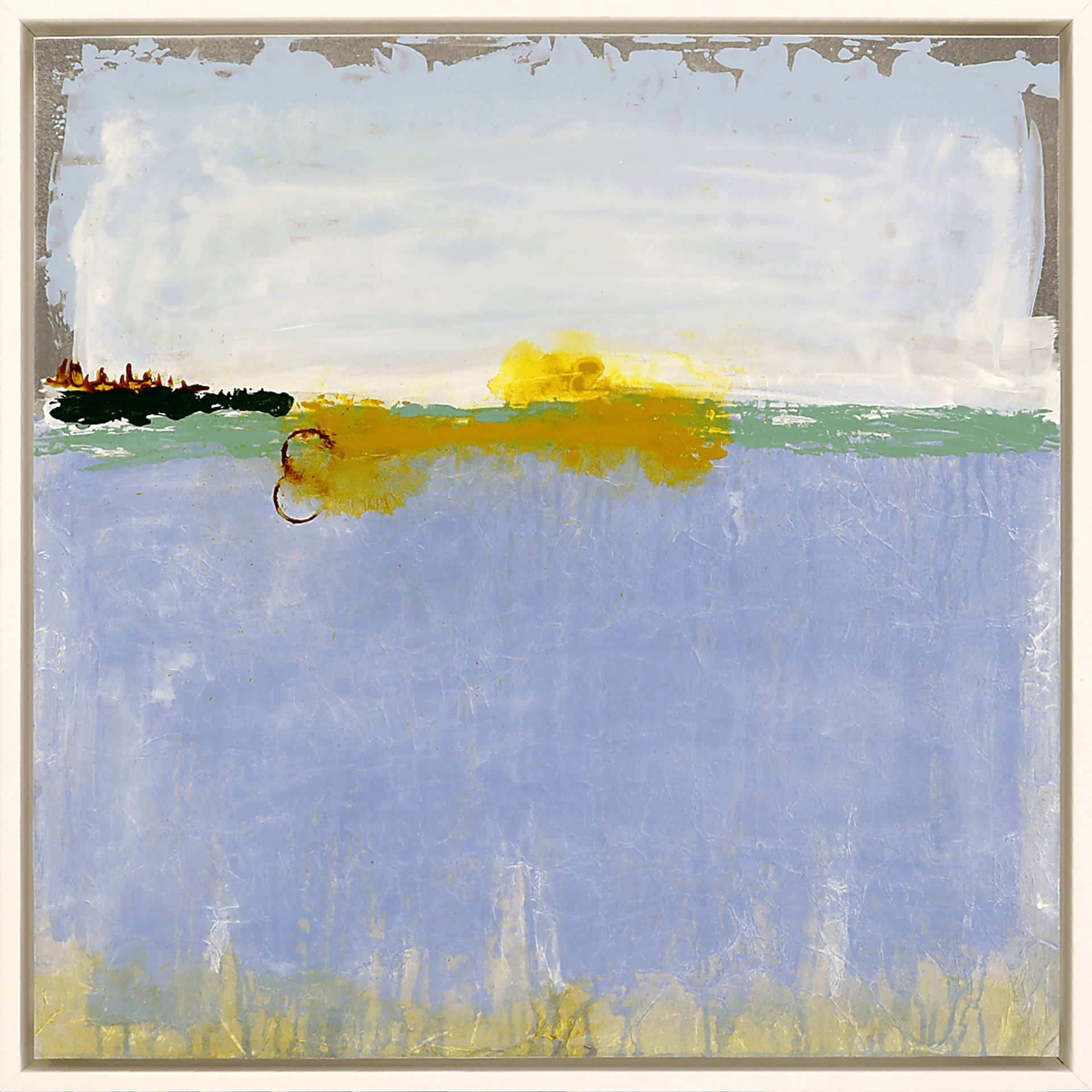 Horizon of Dreams II Blue Framed Artwork - Image 1