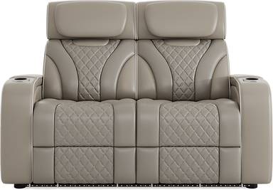 stationary loveseat