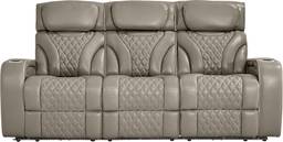 triple power reclining sofa