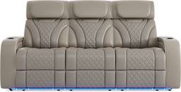 triple power reclining sofa