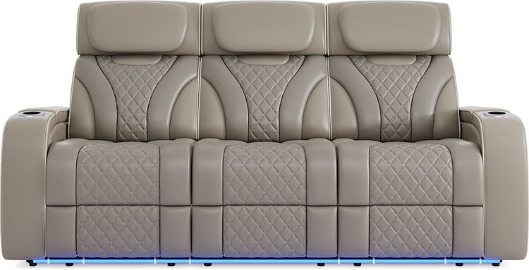 triple power reclining sofa