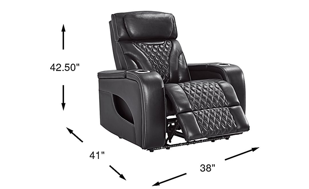 Horizon Ridge Leather Triple Power Recliner
