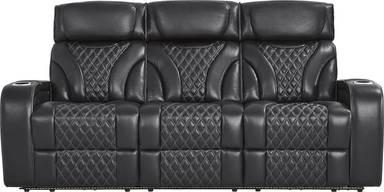 triple power reclining sofa