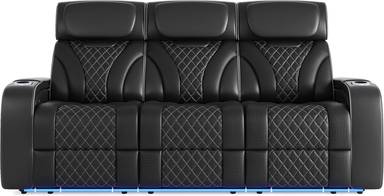 triple power reclining sofa