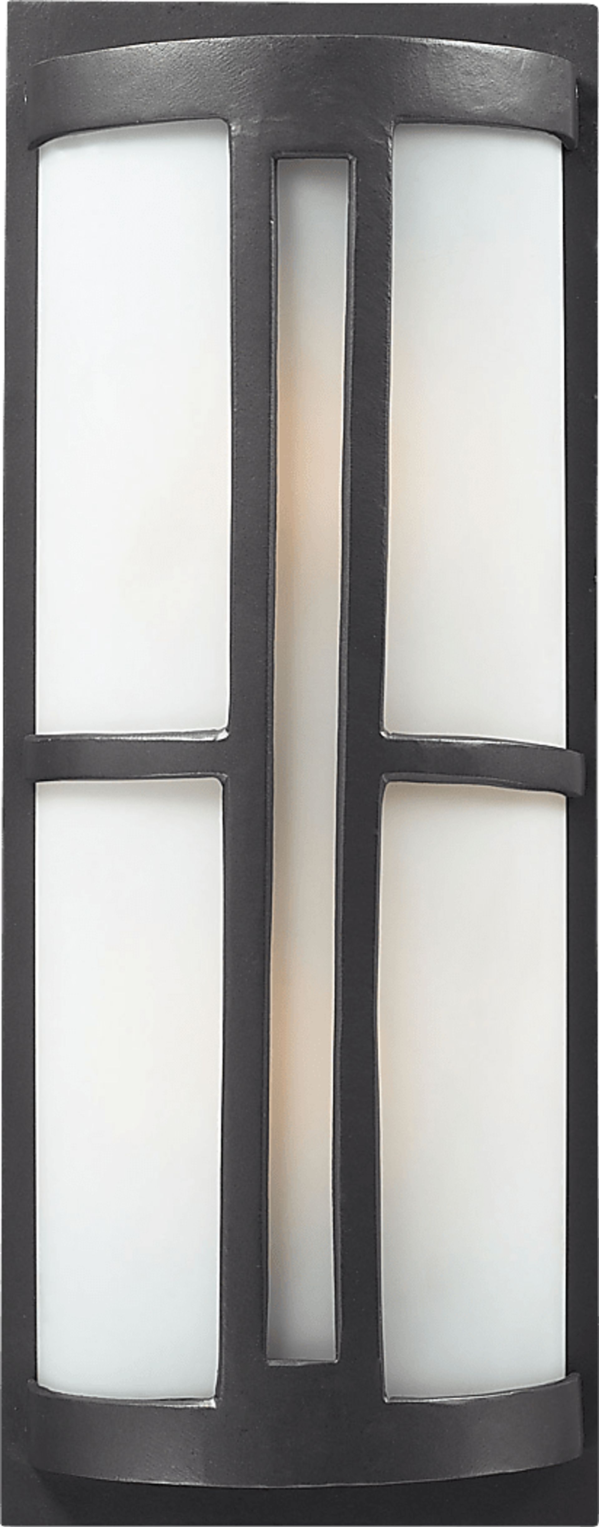 Horlbeck Gray Large Outdoor Wall Sconce - Image 1