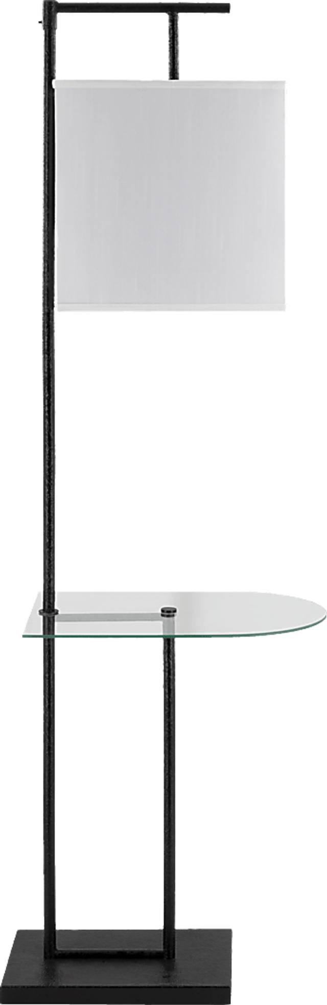 Horn Way Black Floor Lamp - Thumbnail - Image 2