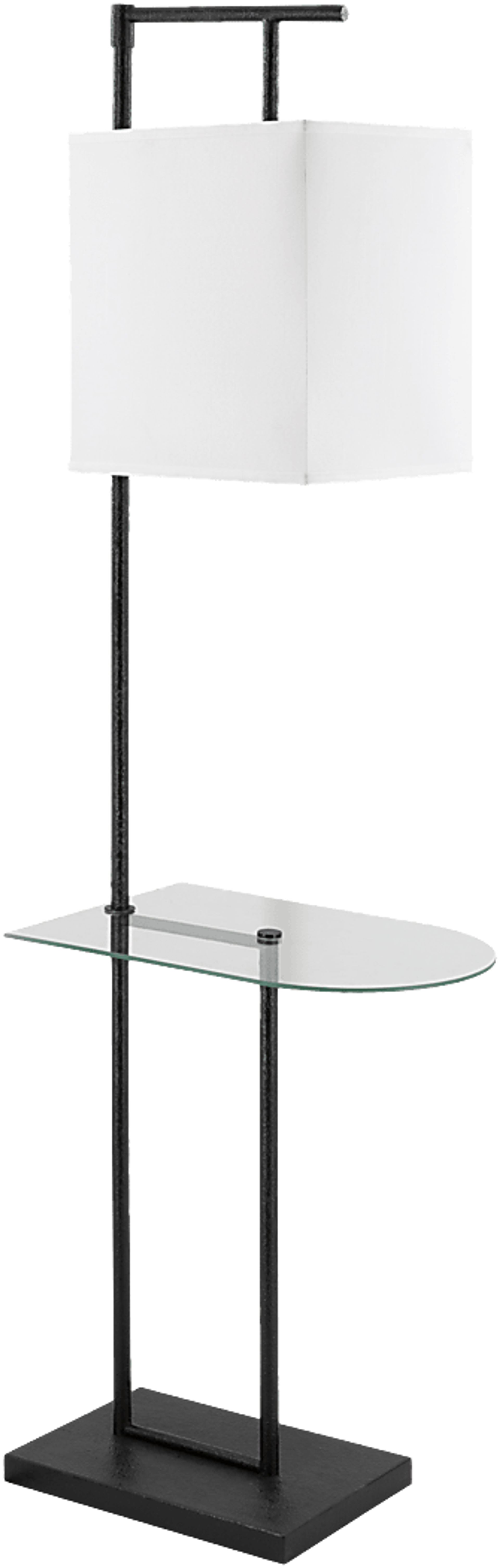 Horn Way Black Floor Lamp - Image 1