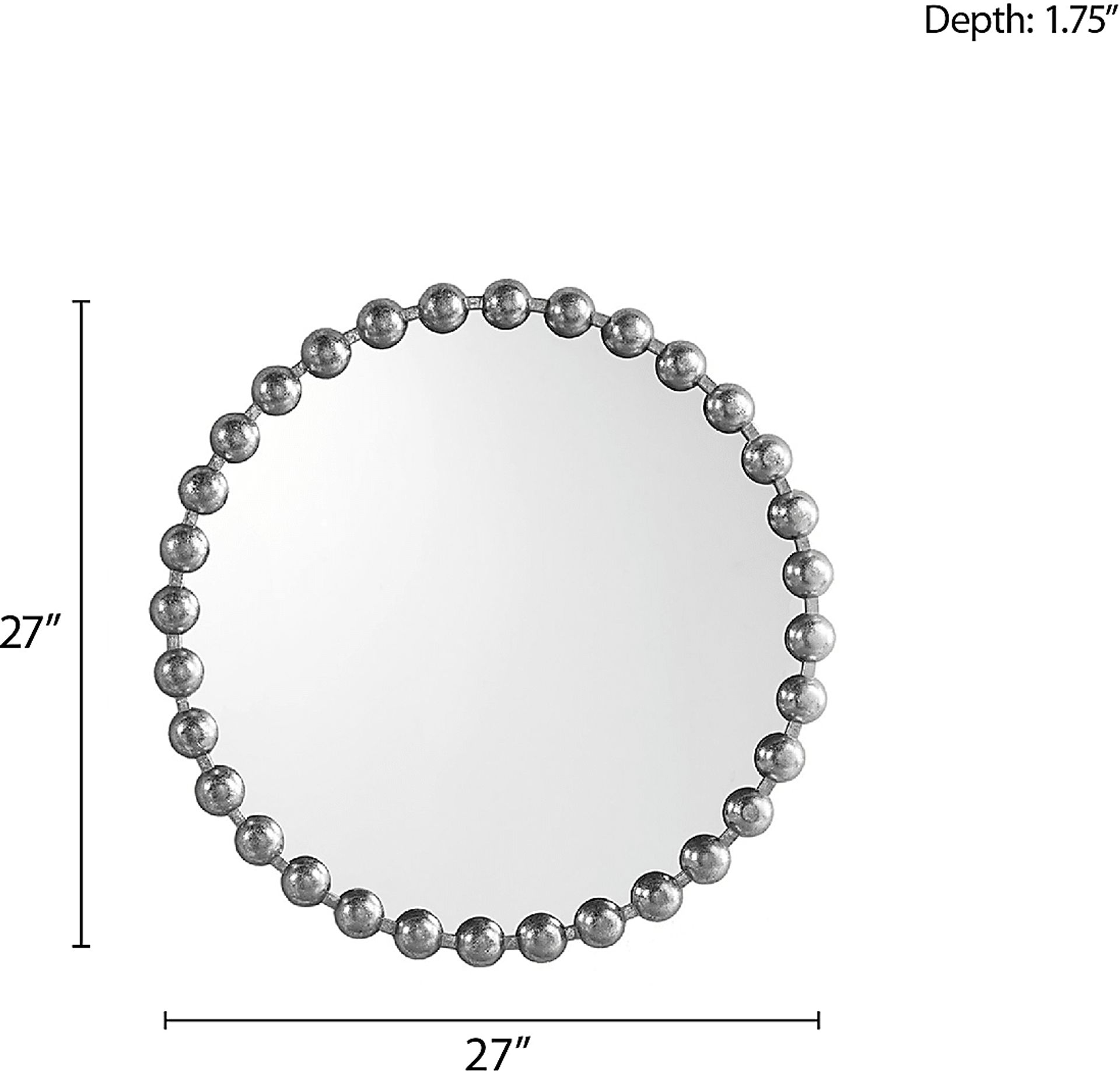 Hornada Silver Accent Mirror - Image 3