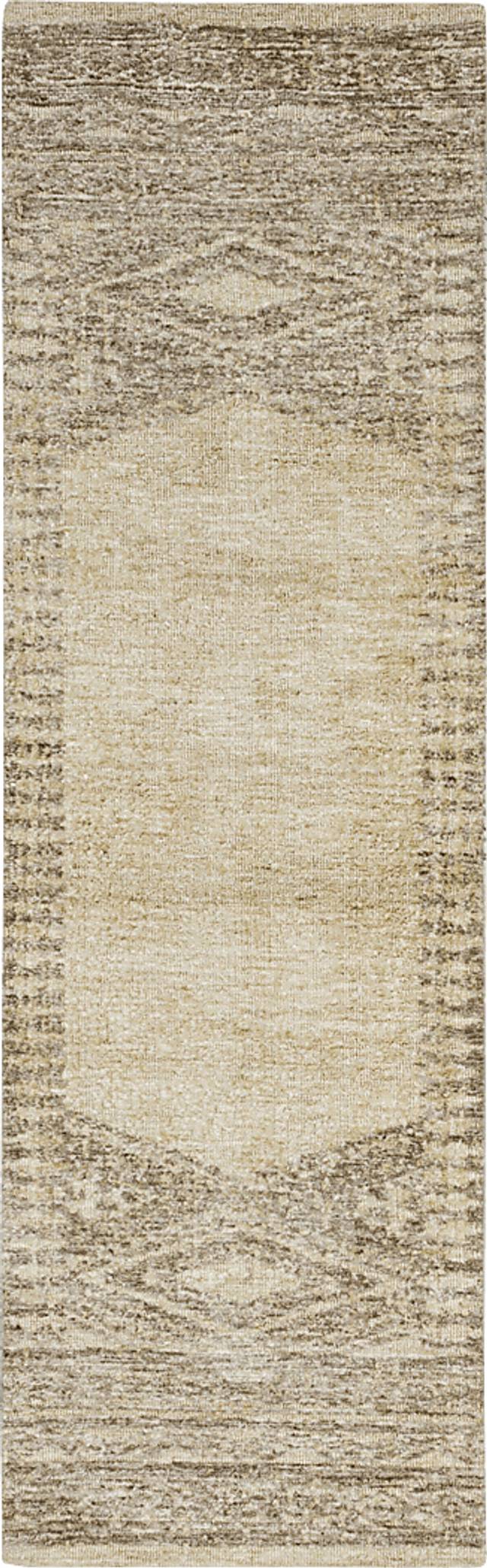 Hornbuckle Beige 2'4 x 7'10 Rug - Thumbnail - Image 1