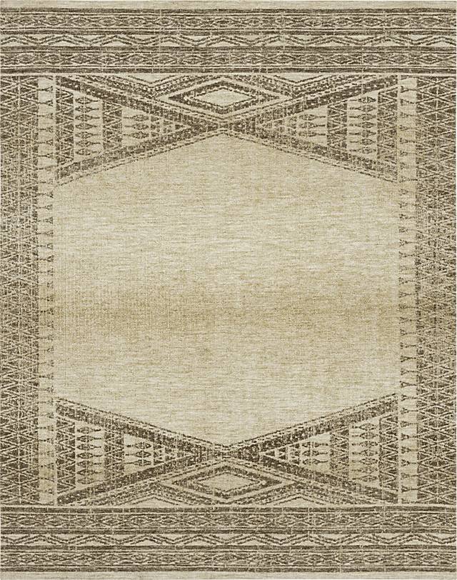 Hornbuckle Beige 5'3 x 7'10 Rug - Thumbnail - Image 1