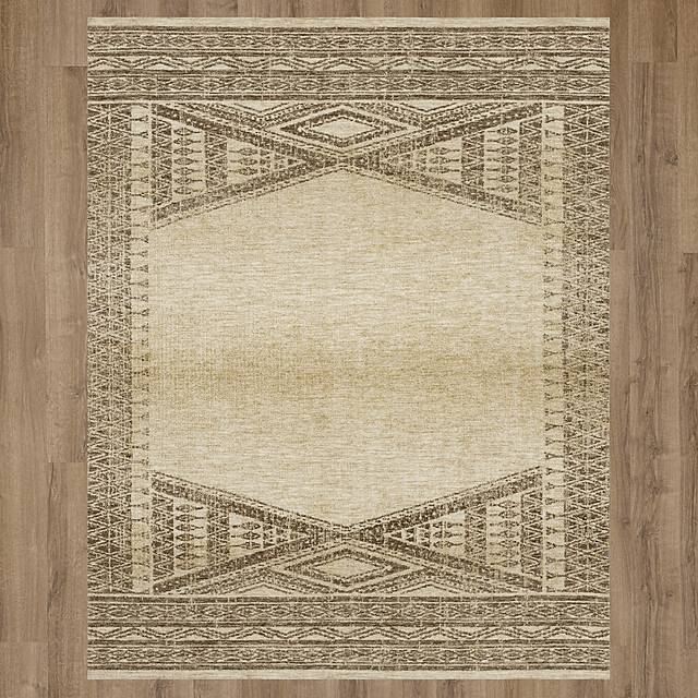 Hornbuckle Beige 8' x 10' Rug - Thumbnail - Image 3