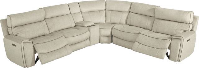 Hosford Beige 10 Pc Sectional Living Room Plus 70 in. TV - Thumbnail - Image 5
