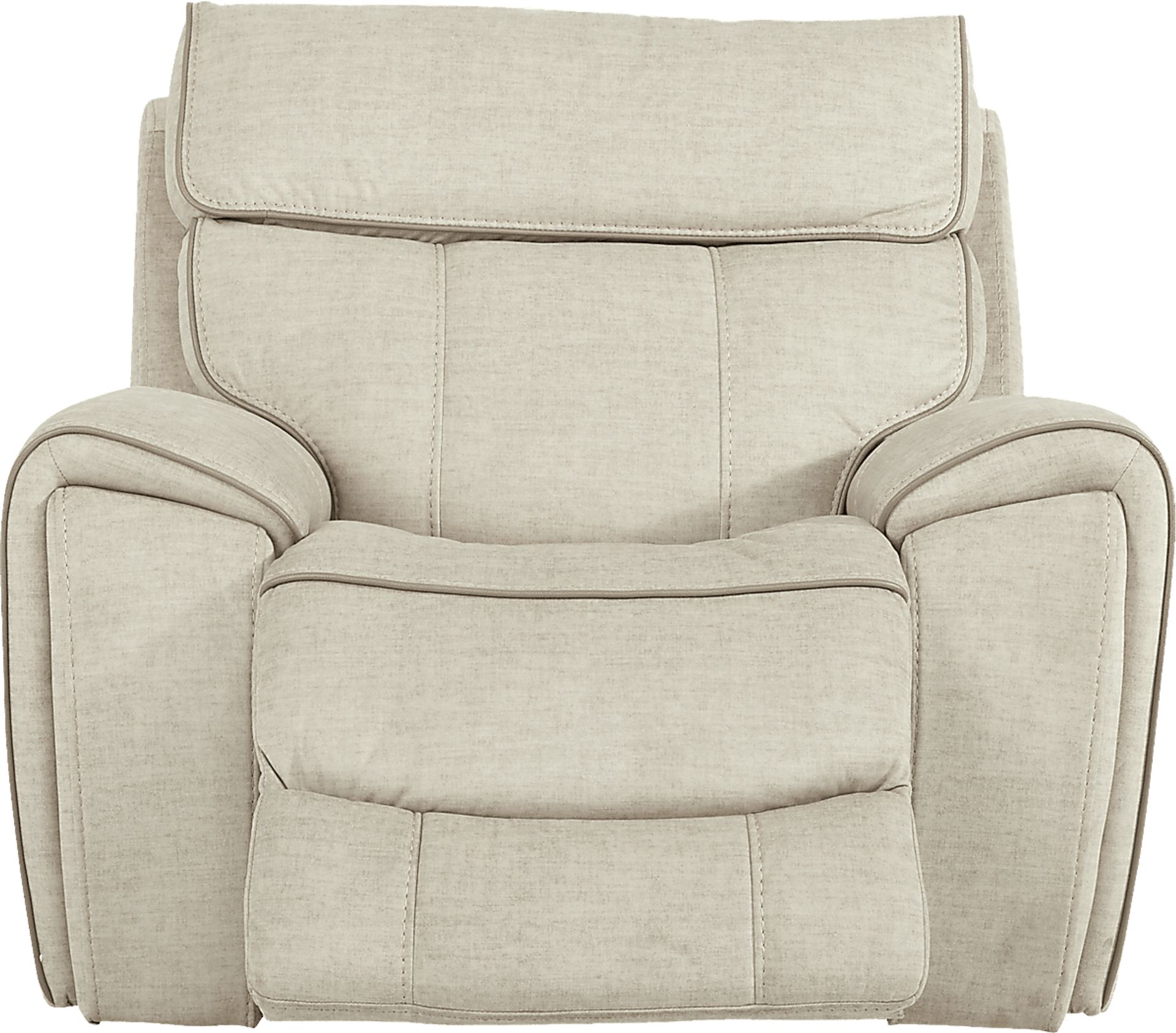 Hosford Beige Glider Recliner - Image 2