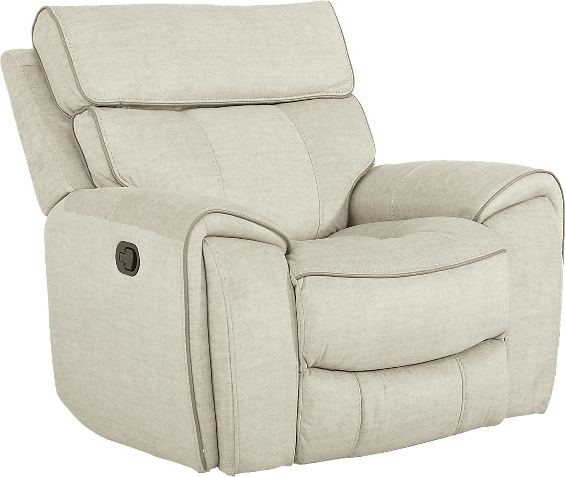 Hosford Beige Glider Recliner - Image 1
