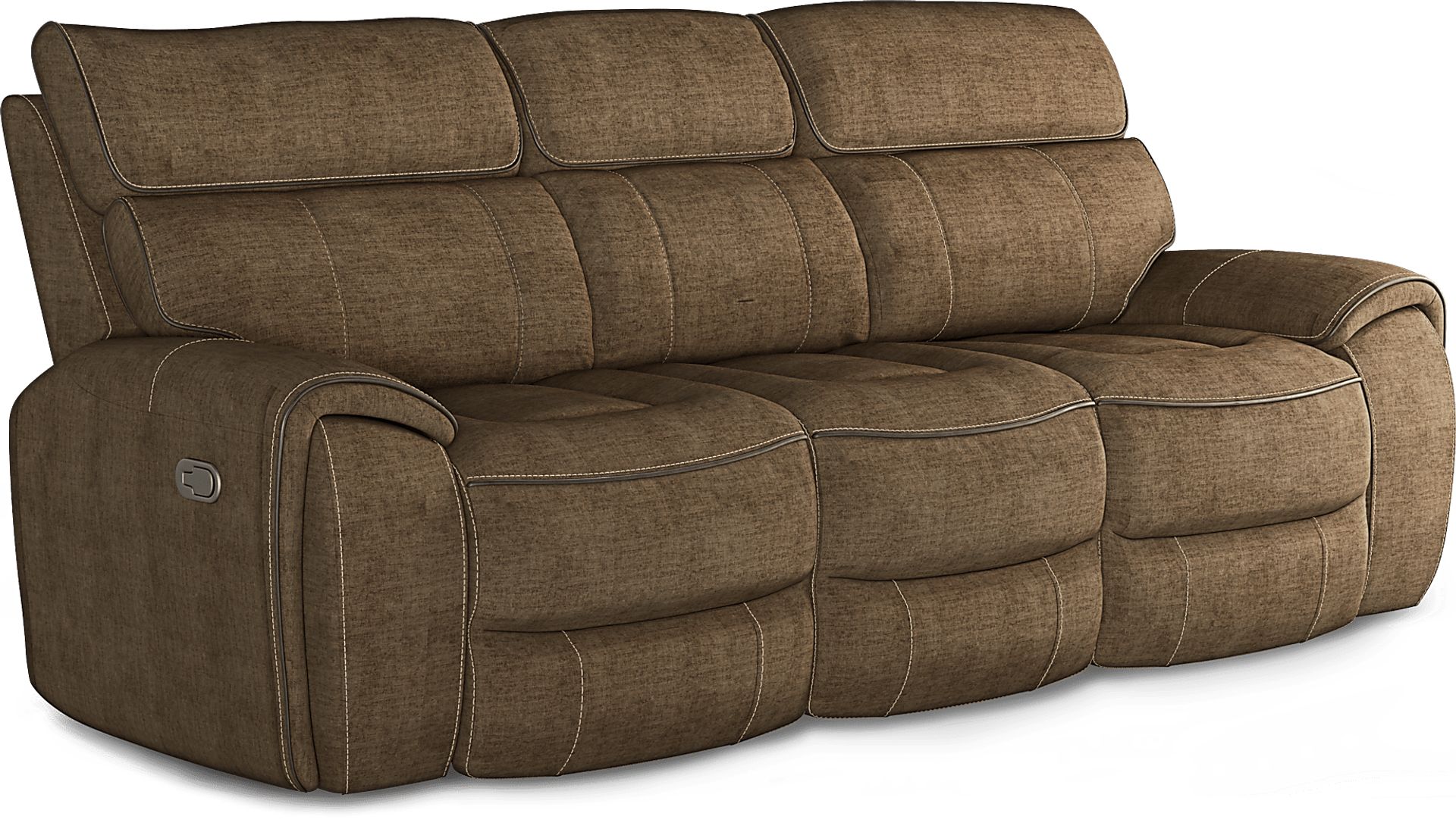 Hosford Brown Reclining Sofa - Image 2