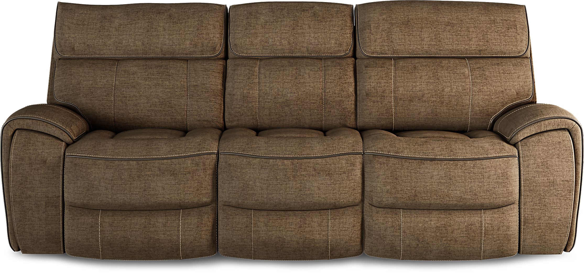 Hosford Brown Reclining Sofa - Rooms To Go