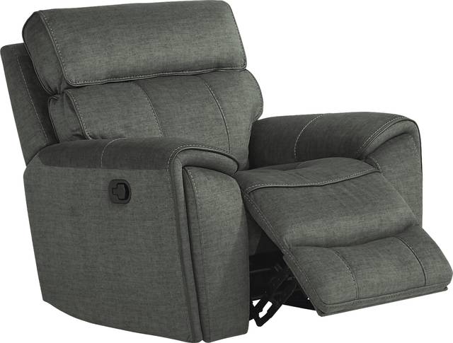 Hosford Dark Gray Glider Recliner - Thumbnail - Image 2