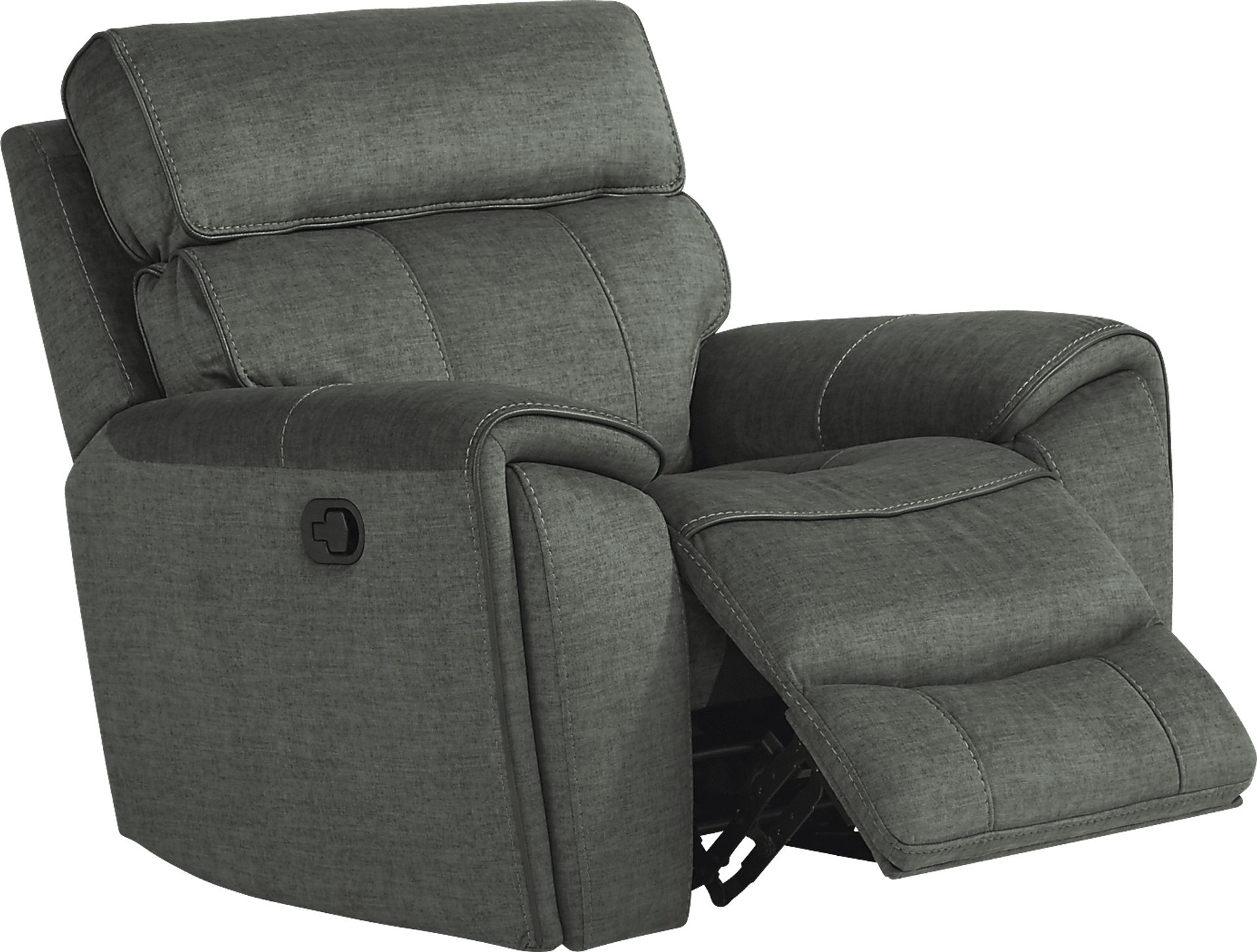 Hosford Dark Gray 3 Pc Reclining Living Room - Image 8