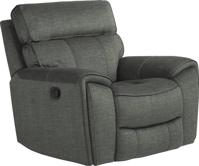 Hosford Dark Gray Glider Recliner - Thumbnail - Image 1