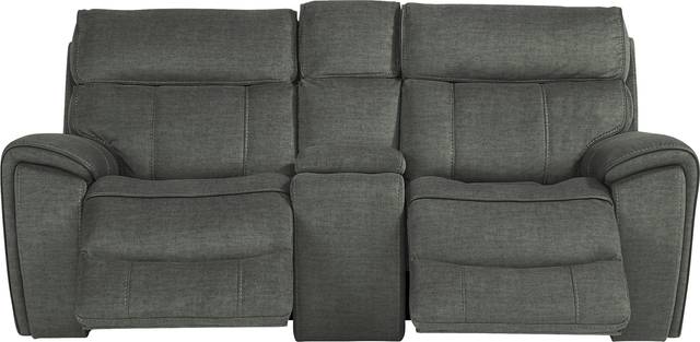 Hosford Dark Gray 7 Pc Reclining Living Room - Thumbnail - Image 6