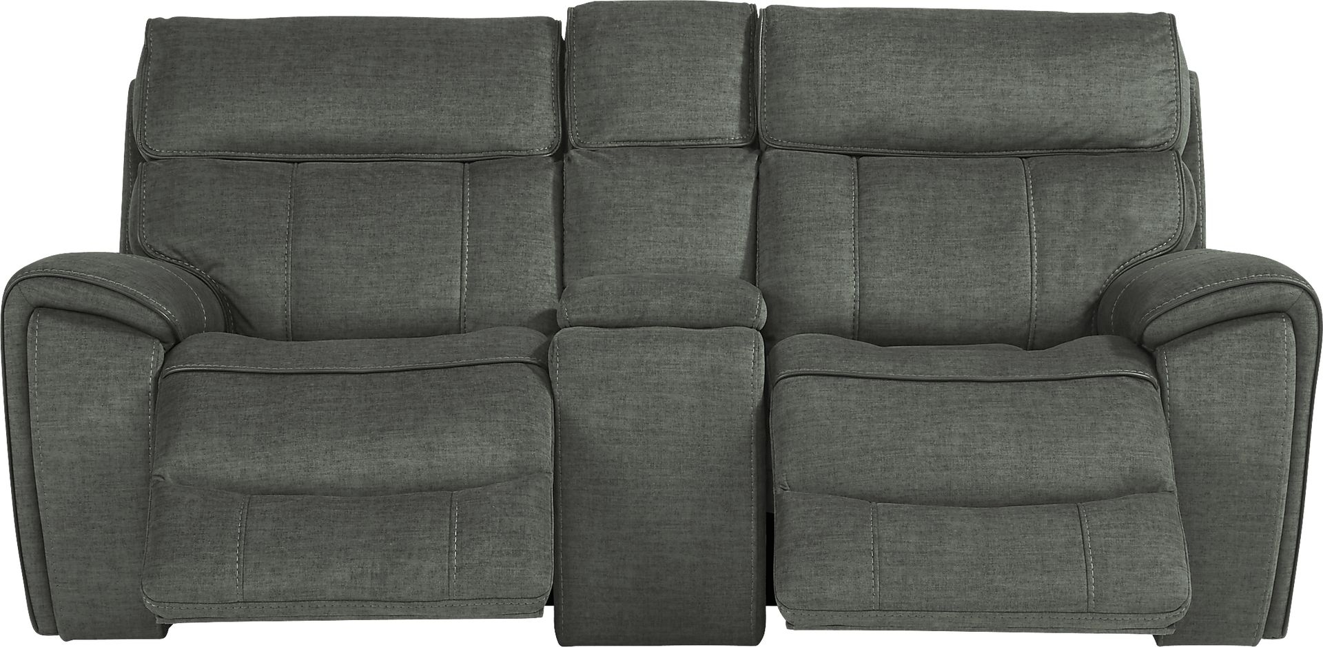 Hosford Dark Gray 7 Pc Reclining Living Room - Image 5