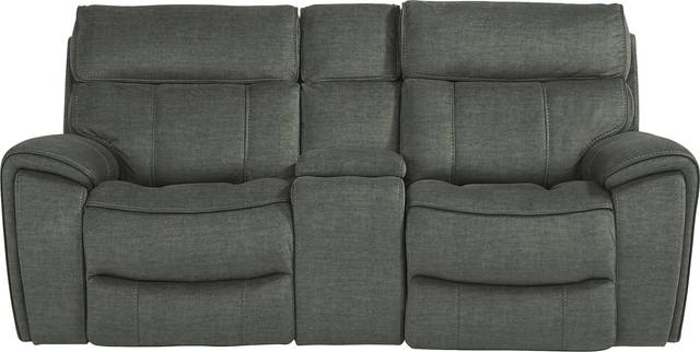 Hosford Dark Gray 7 Pc Reclining Living Room - Thumbnail - Image 5