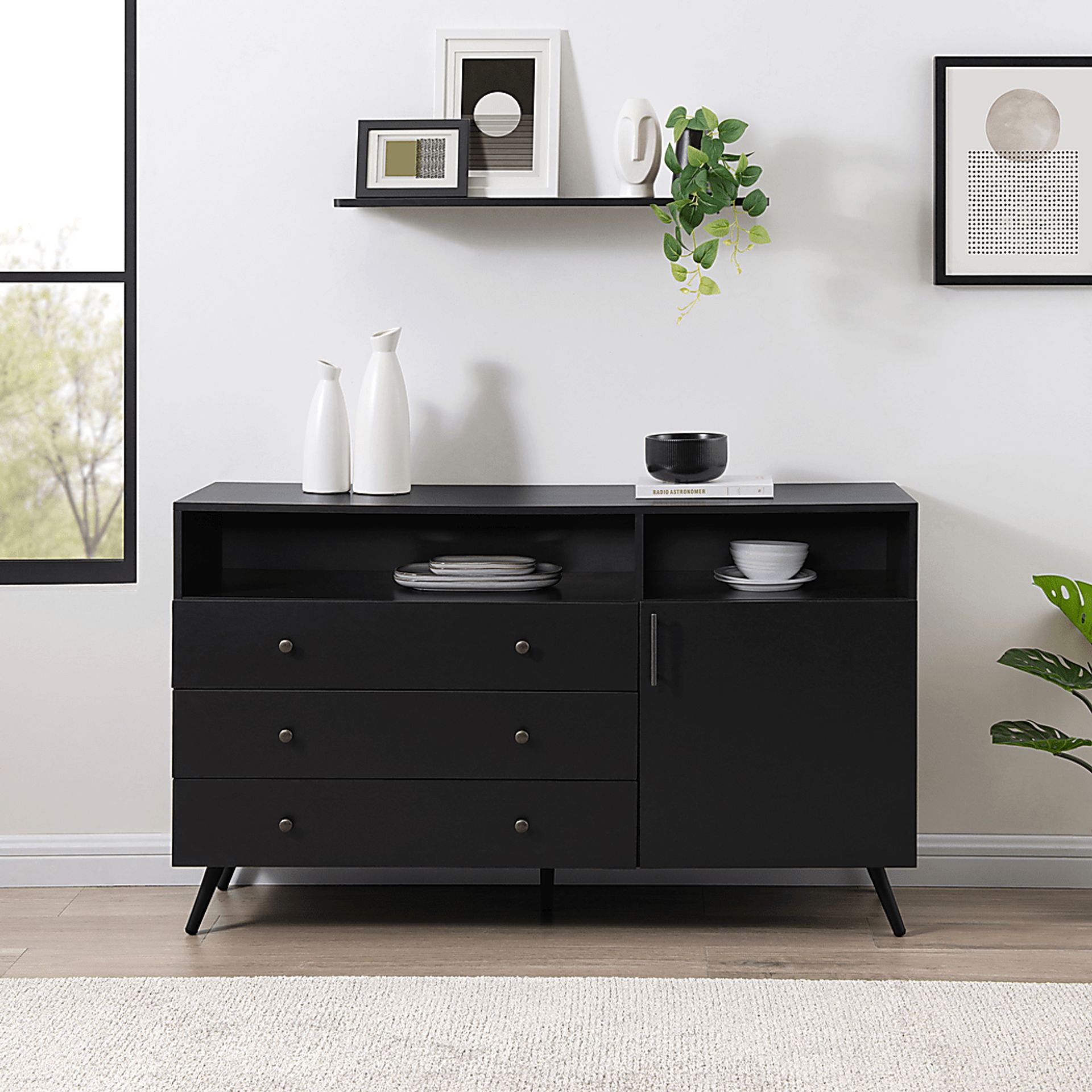 Hospers Black Sideboard - Image 2