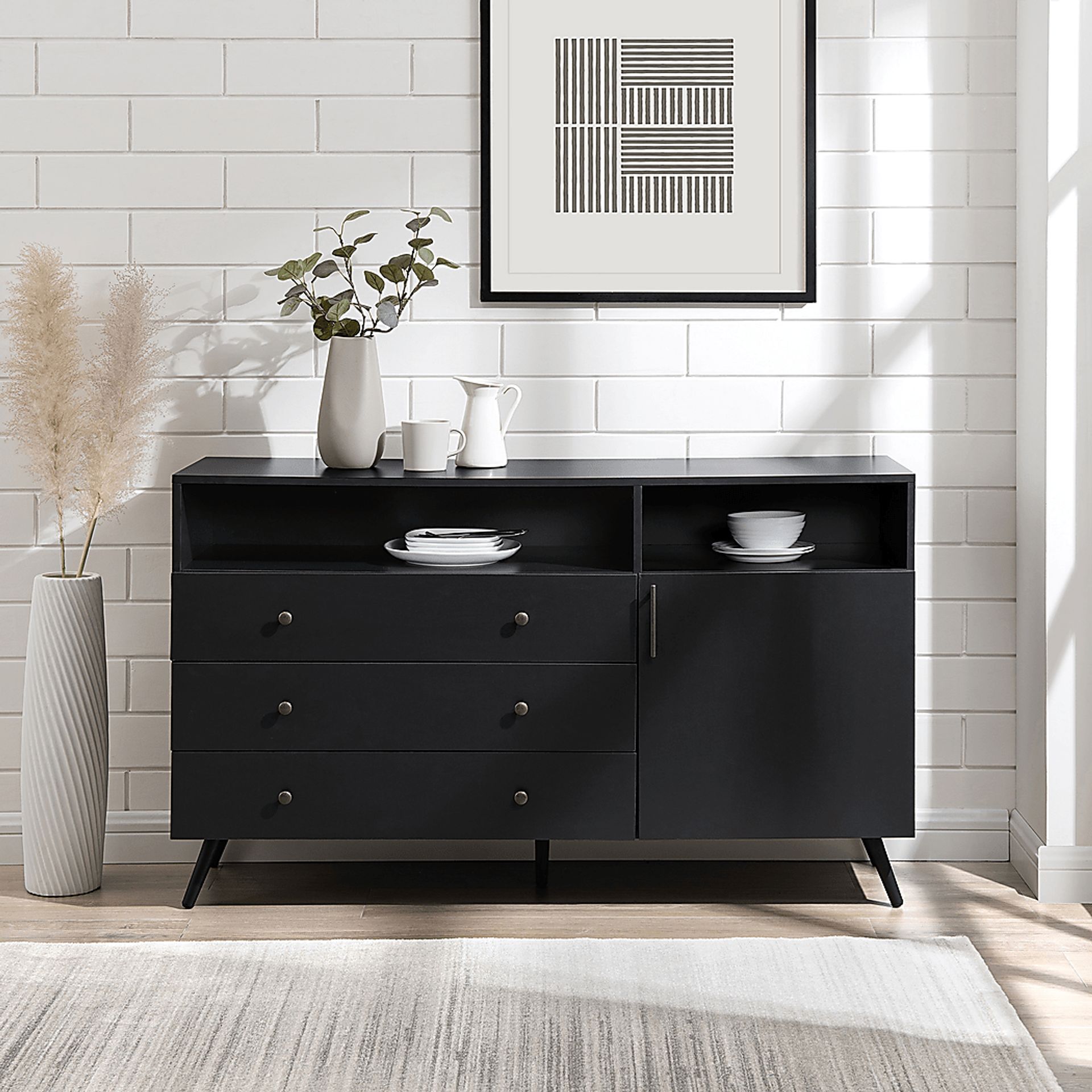 Hospers Black Sideboard - Image 3