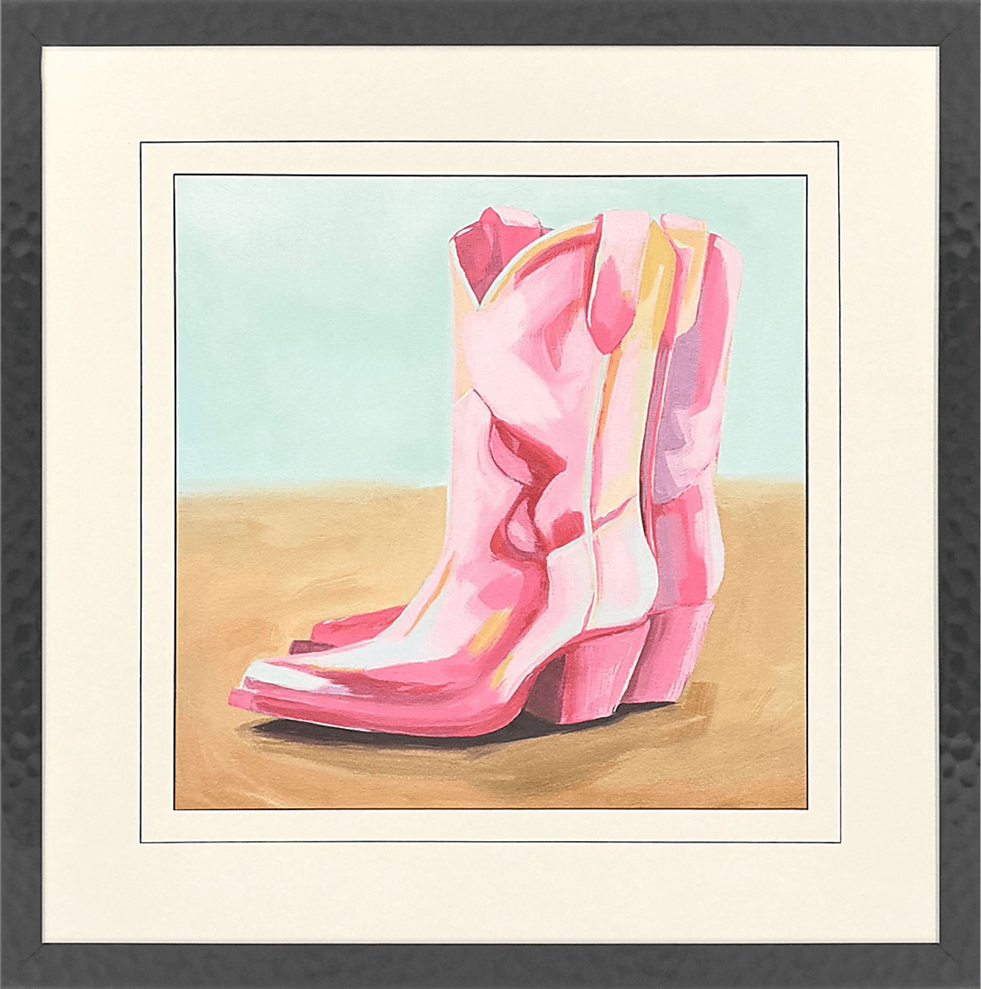 Hot Cowgirl Pink Artwork - Image 1