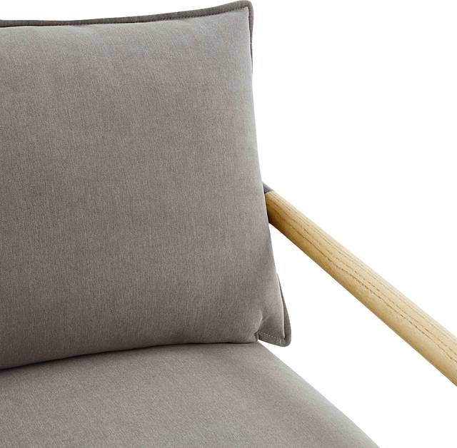 Houchin Gray Accent Chair - Thumbnail - Image 5
