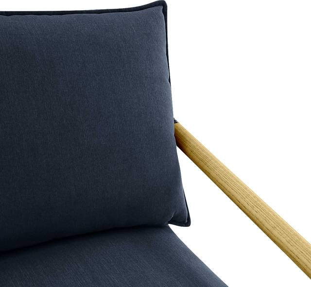 Houchin Navy Accent Chair - Thumbnail - Image 5